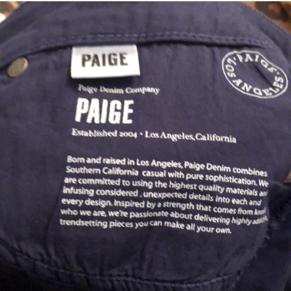 Paige MARLEY Skinny Zip moto pants, 31 - Picture 7 of 14